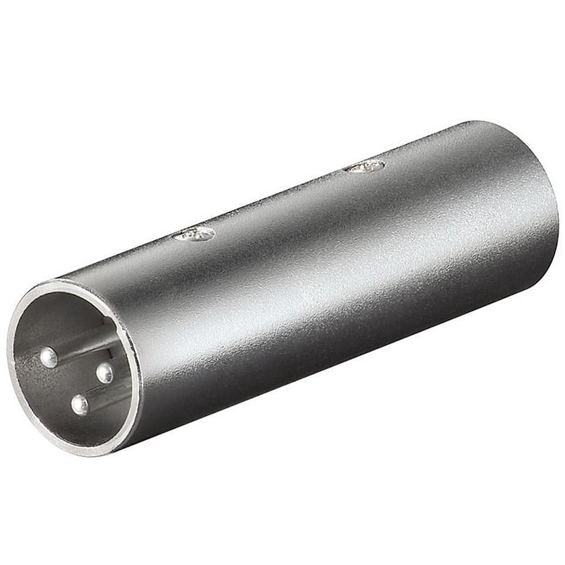 MicroConnect XLR adapter male - male